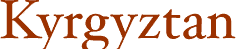 Kyrgyztan
