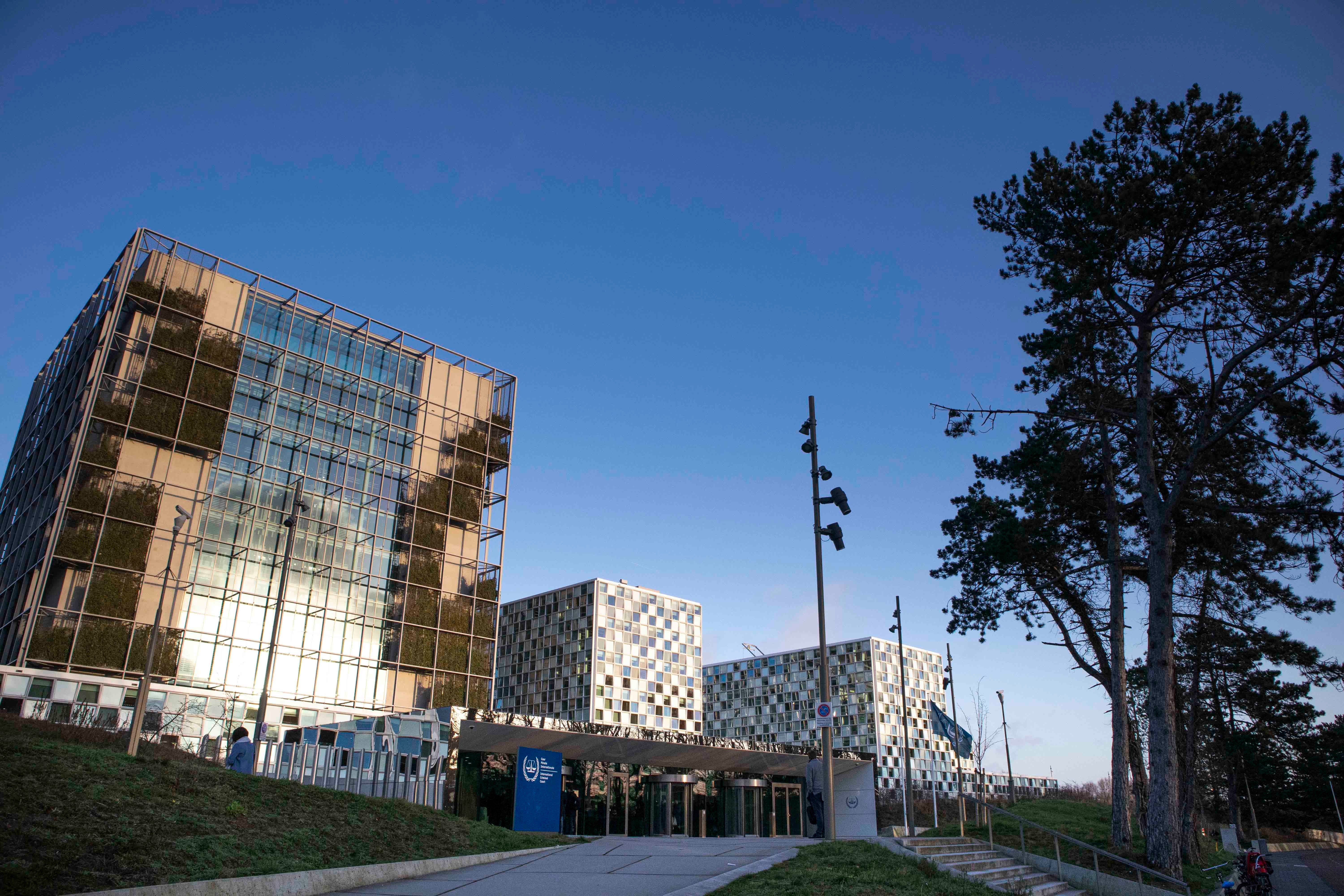 The International Criminal Court in The Hague, Netherlands, February 6, 2020. 