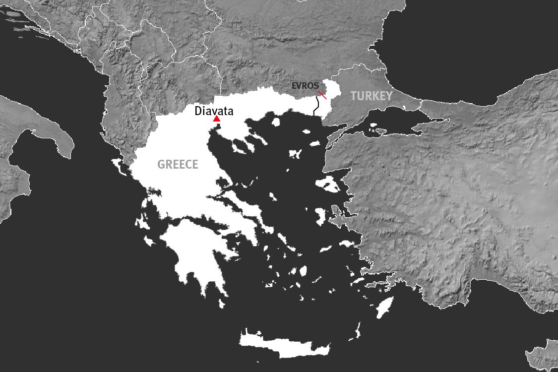 Map Greece