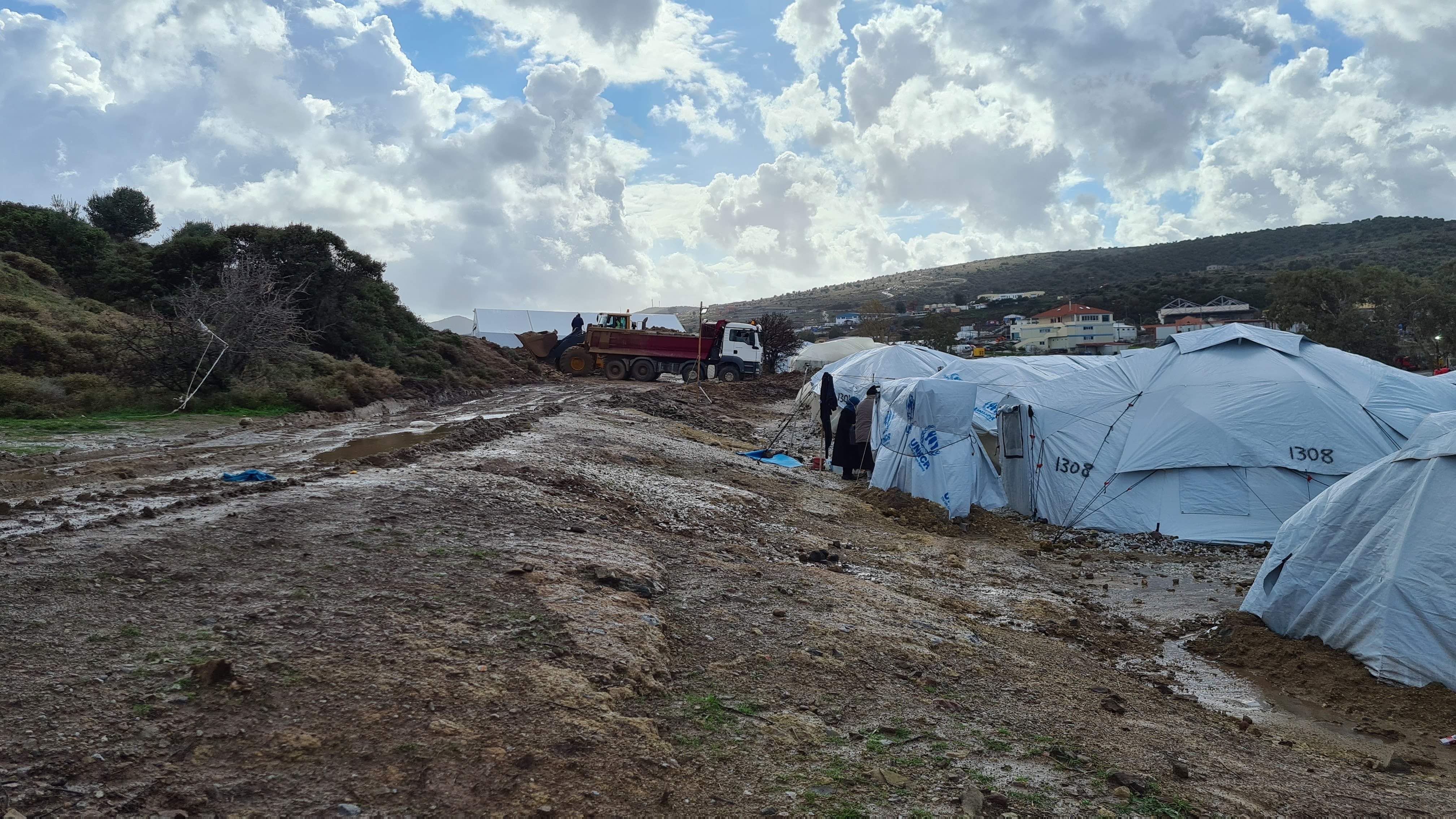 Authorities removing soil