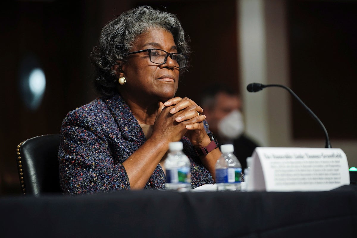 US UN ambassador nominee Linda Thomas-Greenfield