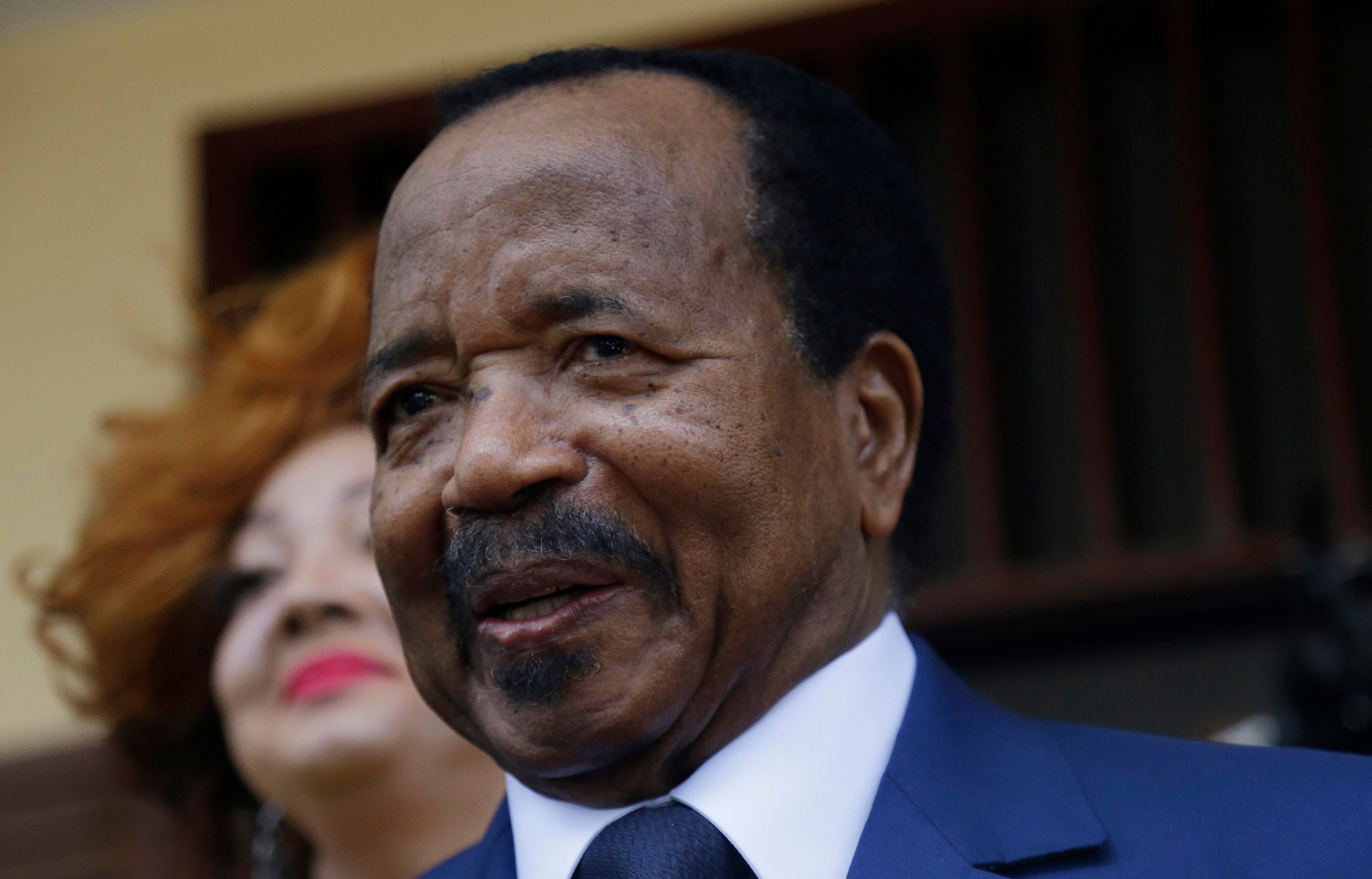 Cameroon President Paul Biya.