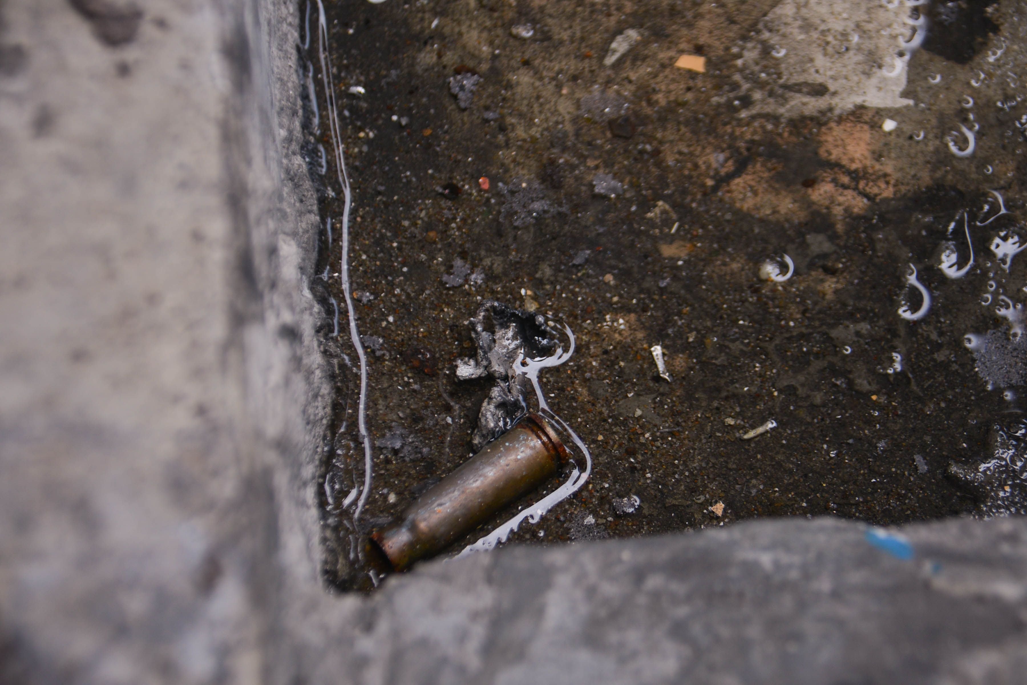 The Lagos Panel Of Inquiry finds bullet shells during their Visits to Lekki Toll Gate on October 30, 2020. 