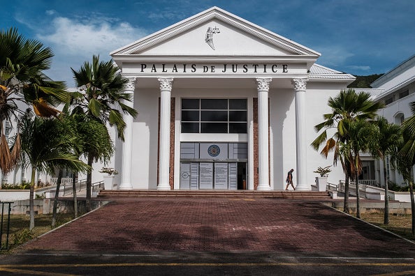 The Supreme Court of Justice, in the island of Mahe, Seychelles.