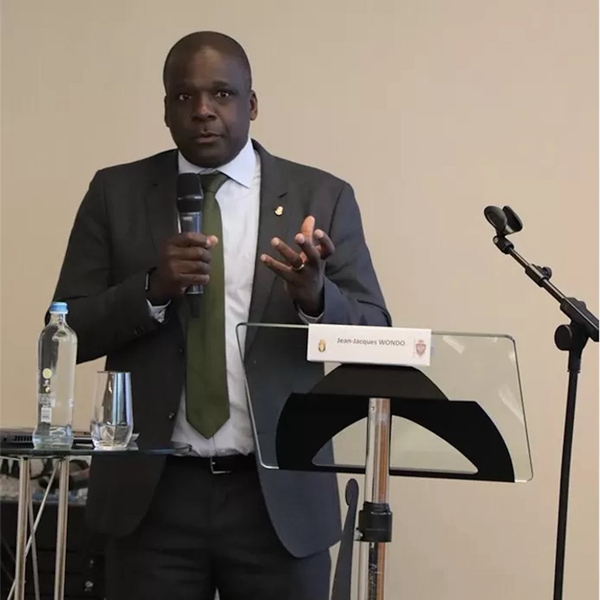 Jean-Jacques Wondo Omanyundu. 