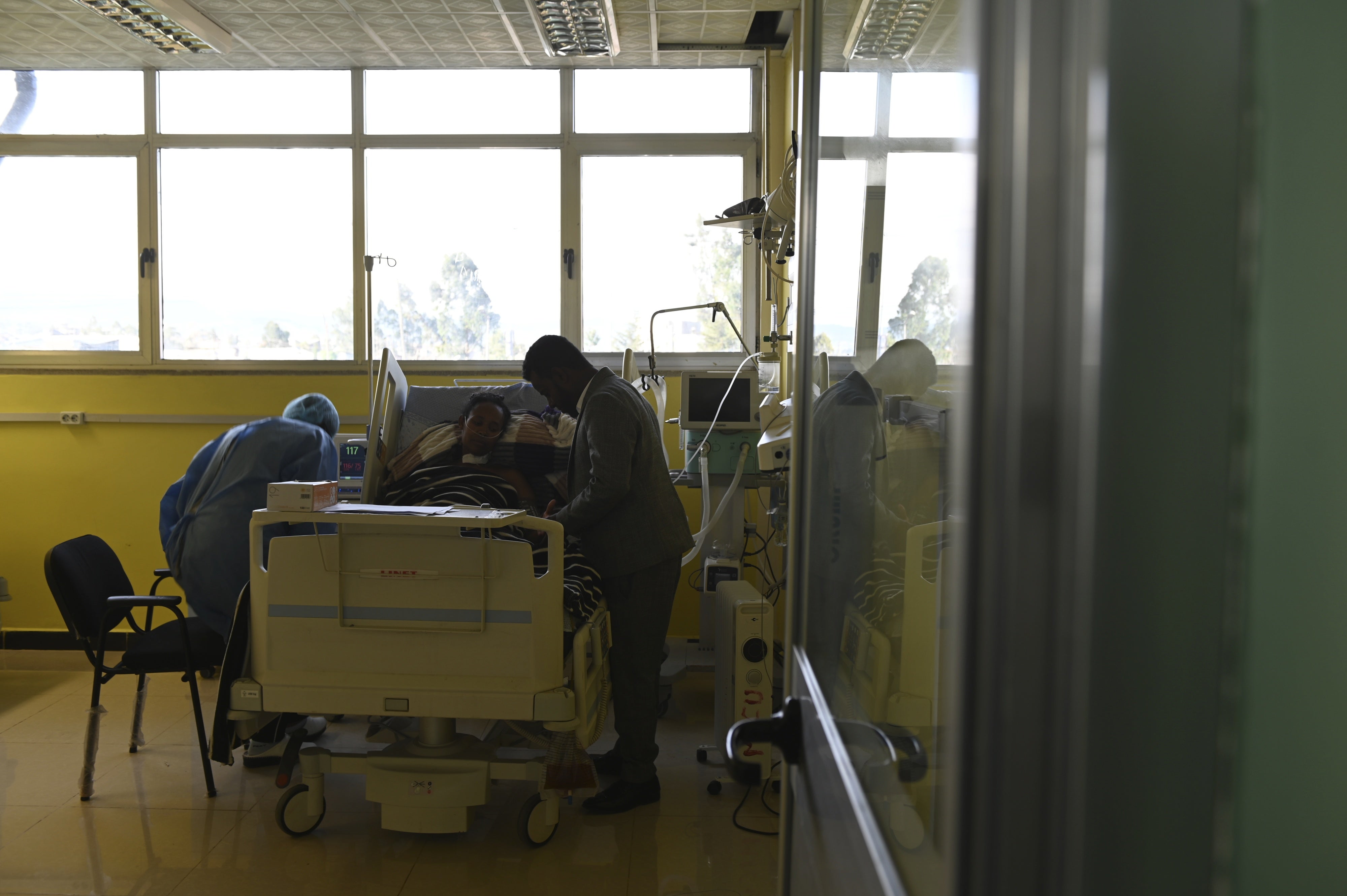 The maternity ward of a hospital in Addis Ababa, Ethiopia, 2023. 