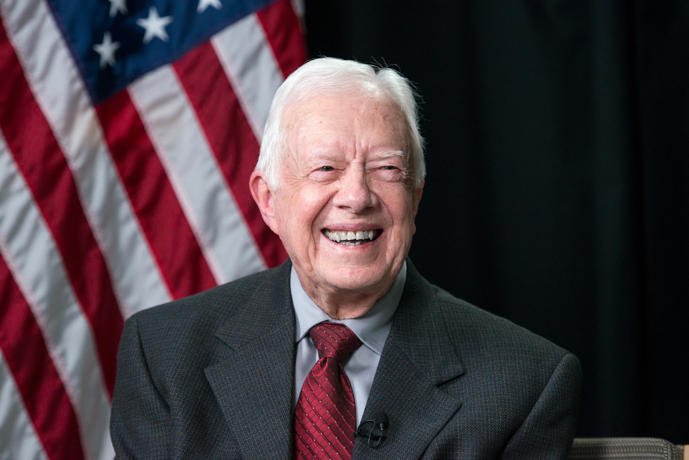 Former US President Jimmy Carter. 