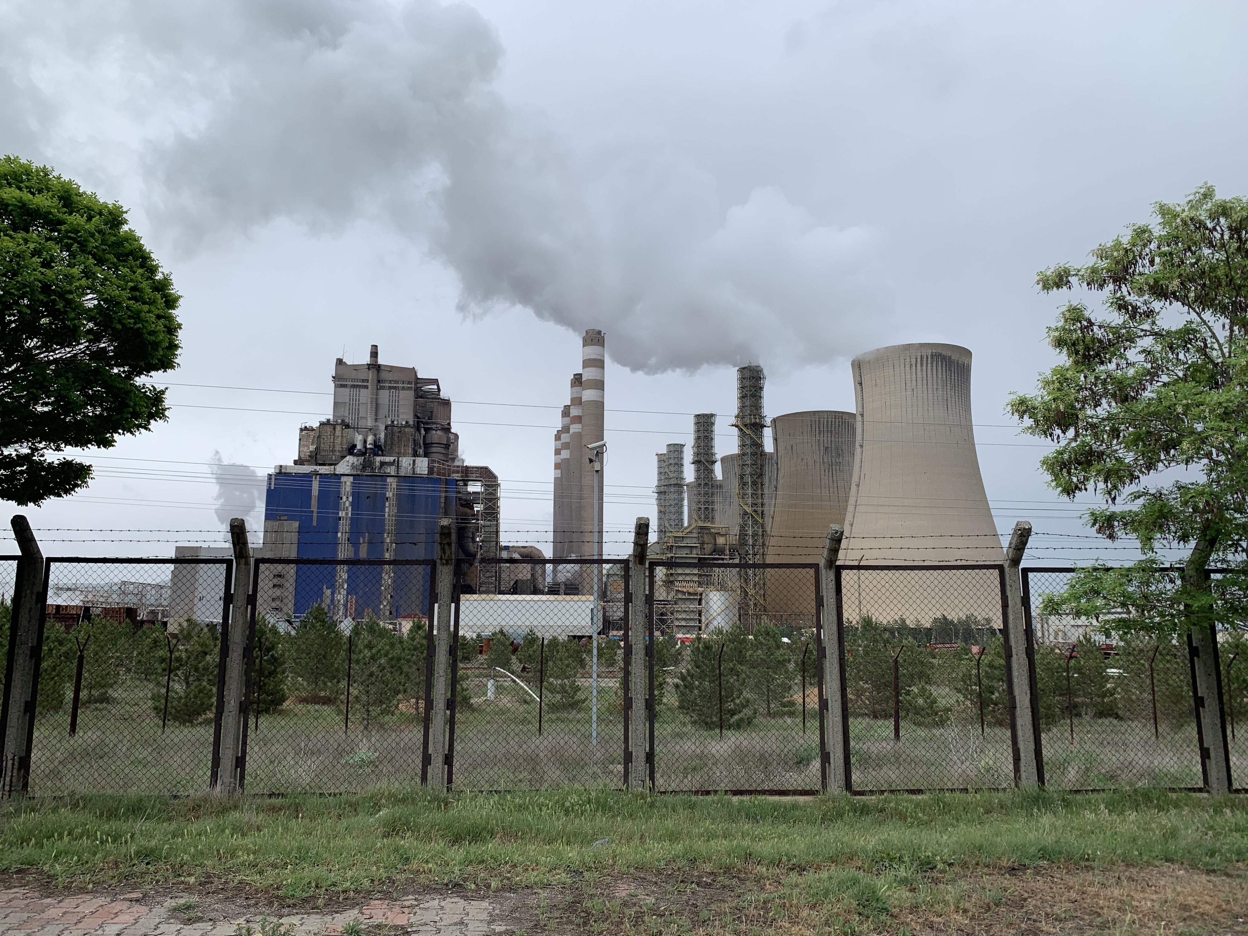 Afşin-Elbistan Coal Power Plant A, Kahramanmaraş province, southeast Türkiye, May 2024.