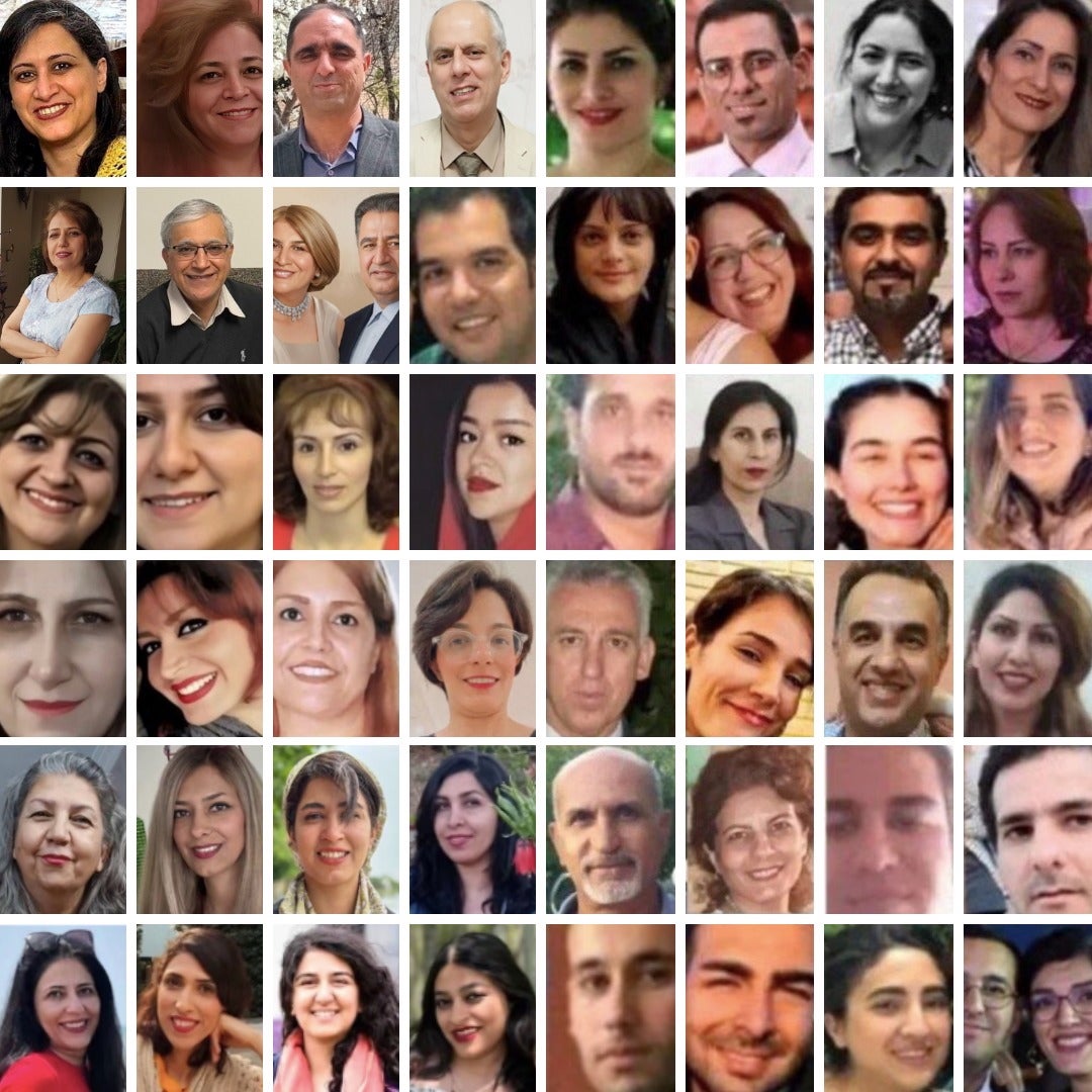 Photos of members of the Baha’i community impacted by the latest wave of intensified state crackdown targeting the Baha'i community.