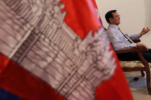 Kem Sokha is interviewed at CNRP headquarters in Phnom Penh on June 23, 2016. 