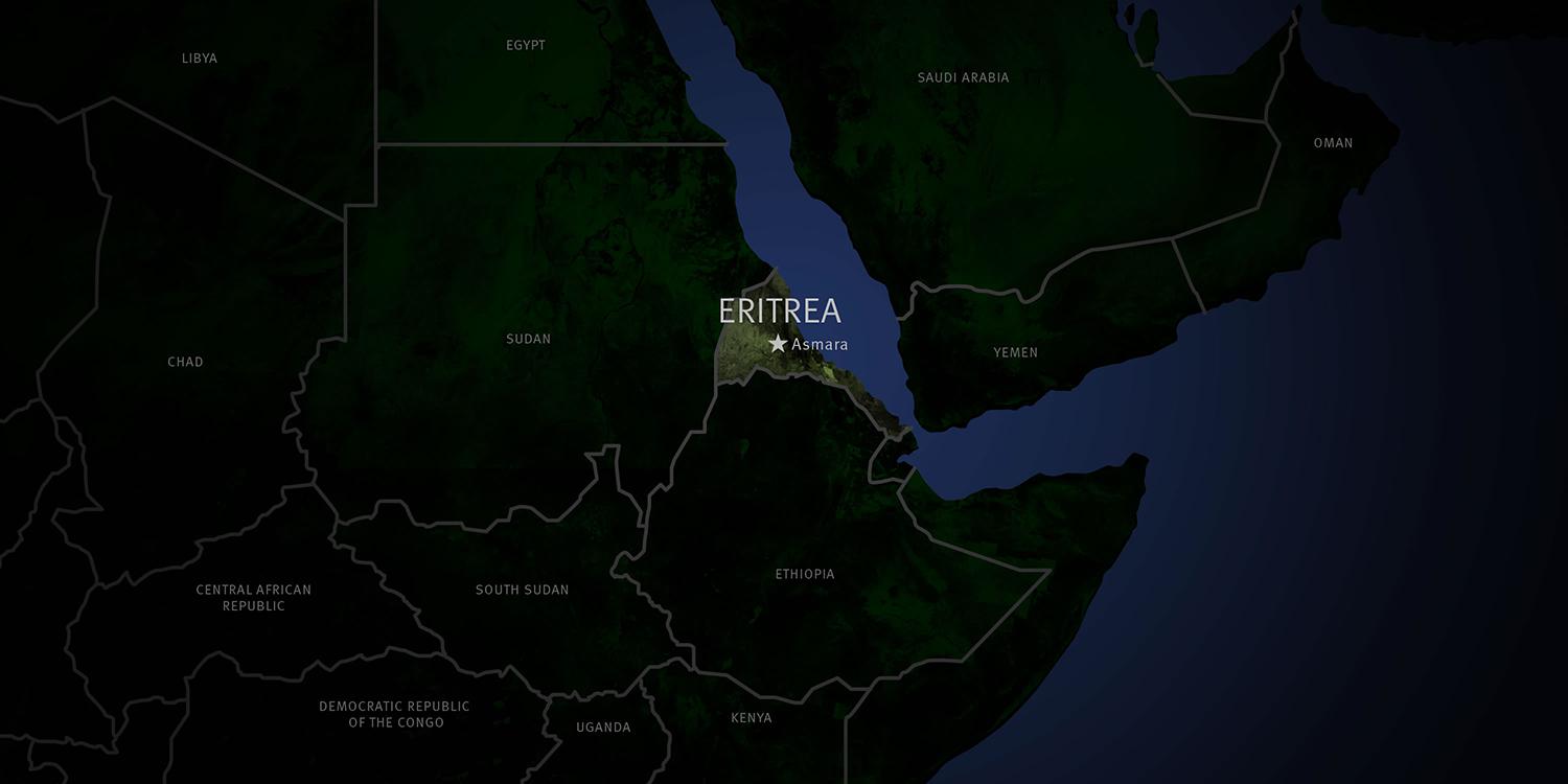 Eritrea map