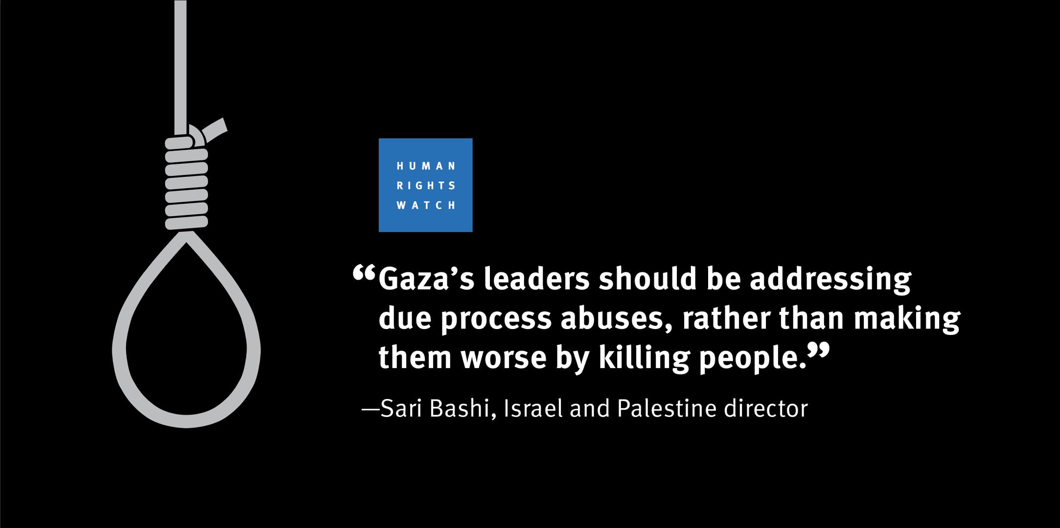 Gaza executions graphic