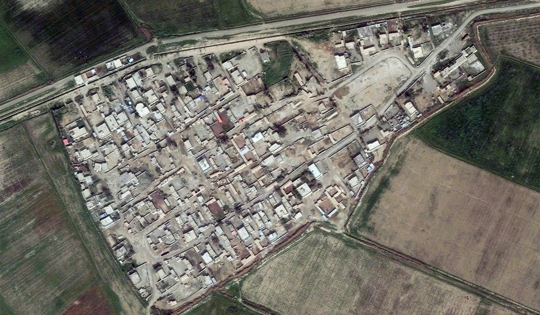 satellite imagery from February 14,2015