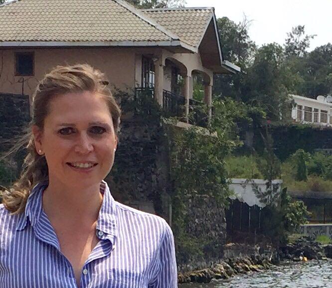 Ida Sawyer à Goma, dans l'est de la RD Congo, le 18 janvier 2017.