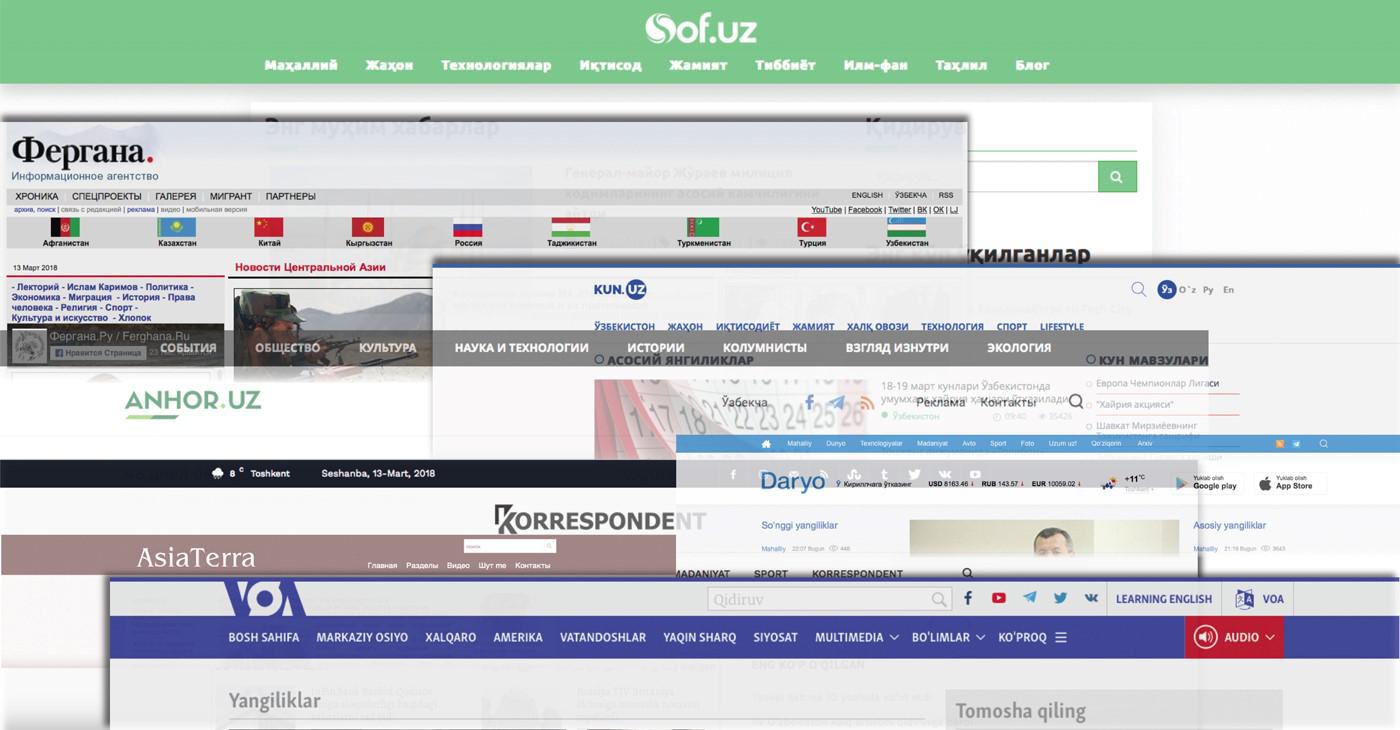 Медиа в Узбекистане — независимые, государственные и иностранные узбекско- и русскоязычные СМИ — переживают период роста и изменений, и журналисты проверяют, насколько в стране готовы соблюдать свободу выражения мнений.