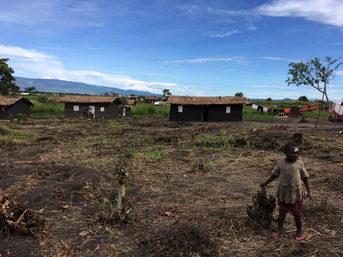 Un réfugié dans le camp de Mulongwe, République démocratique du Congo.