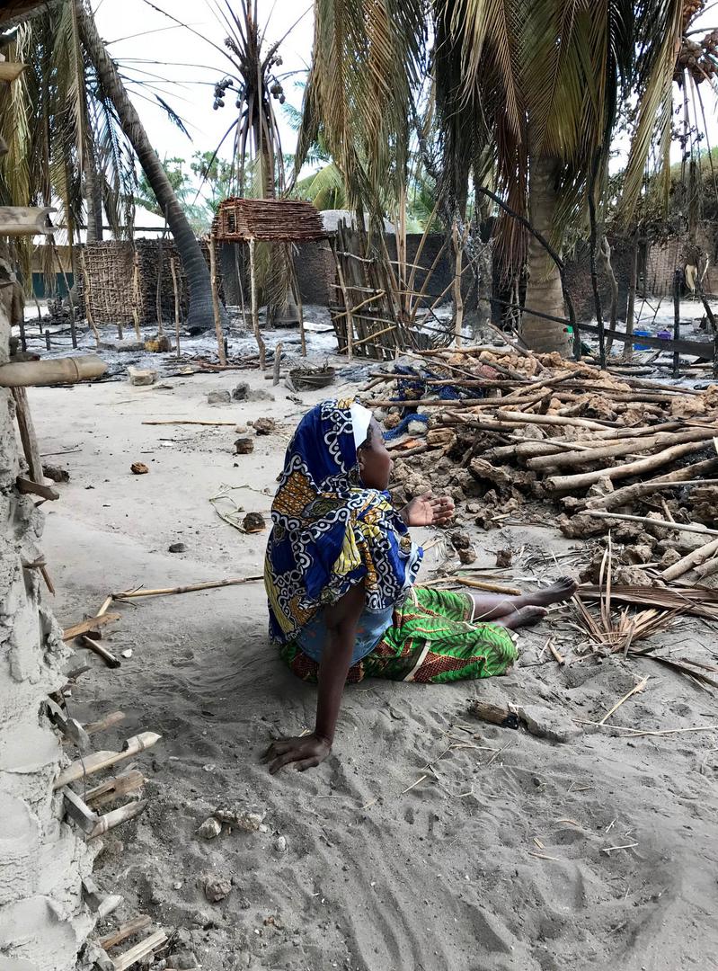 Aisha, a resident of Naunde, said that on June 5, she woke up at 2 a.m. hearing gunshots and people screaming. Cabo Delgado, June 5, 2018 © 2018 Human Rights Watch