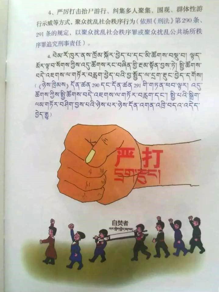 4. Carrying corpses in public processions, gathering crowds, and creating a spectacle and so on in collective protest, and disrupting social stability. 