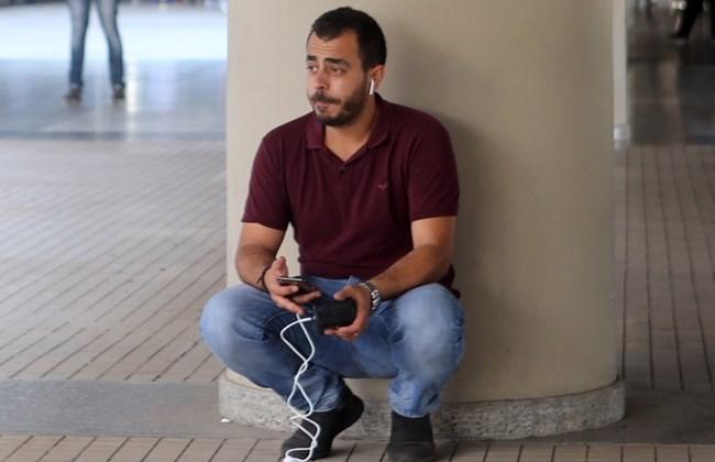 مراسل "قناة الجديد" آدم شمس الدين، 26 سبتمبر/أيلول 2018. © 2018 حسن شعبان/دايلي ستار