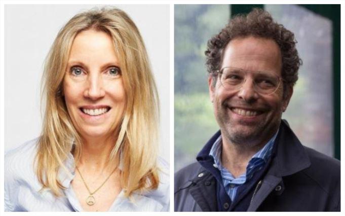 Human Rights Watch Board of Directors named co-chairs Amy Rao (L) and Neil Rimer. 