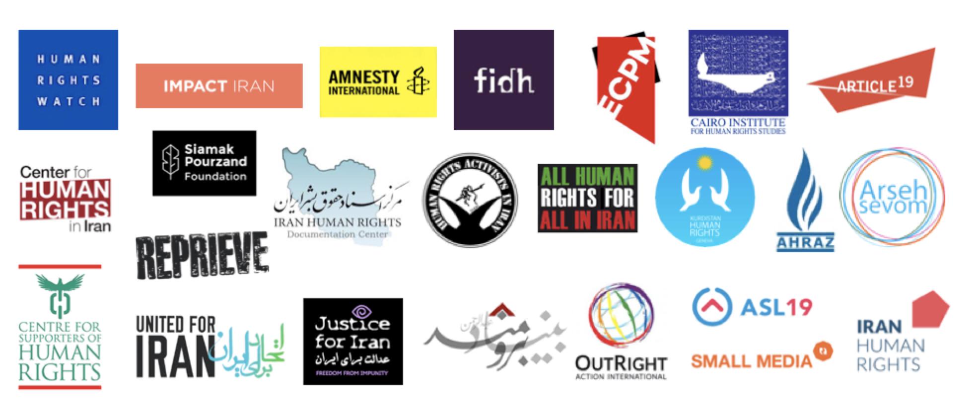 Letter signatories' logos 