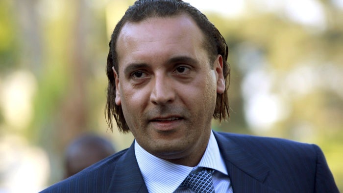 Hannibal Gaddafi, son of former Libyan leader Muammar Gaddafi, in Tripoli, Libya, June 30, 2010.