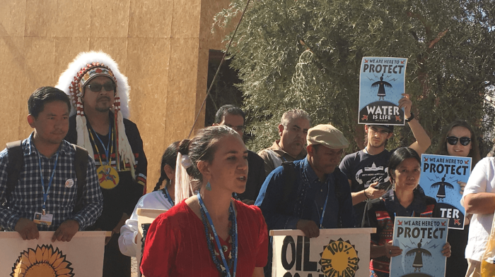 Indigenous peoples demand their rights at climate negotiations in Marrakesh