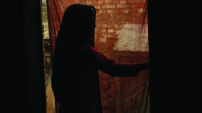 A 12-year-old girl who was allegedly raped by three men in Varanasi, India. Police did not believe her account and beat up her father.