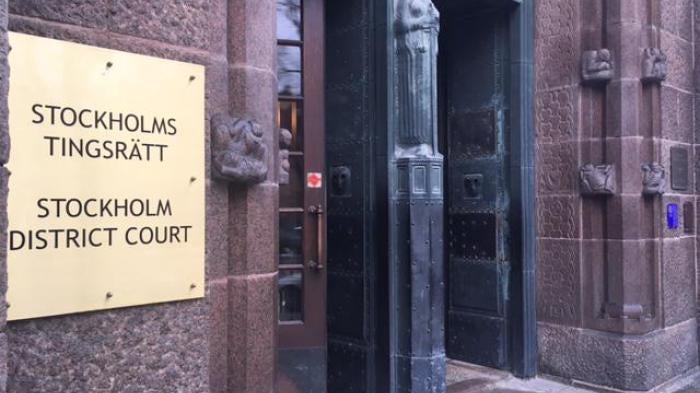 Stockholm District Court, where most of Sweden’s war crimes cases are adjudicated.
