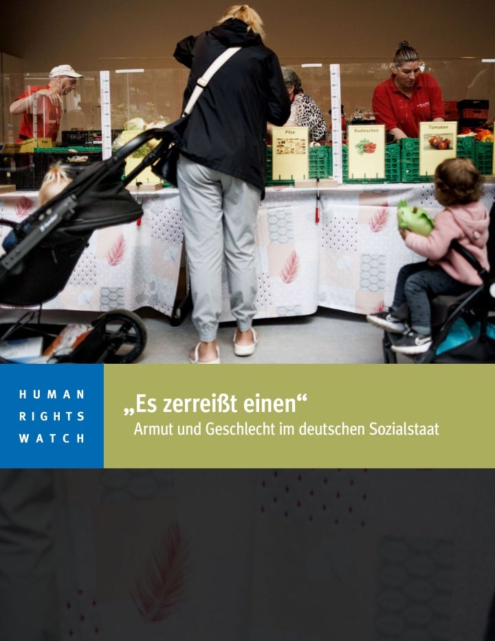 report cover in German