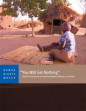 Cover of the Zimbabwe report 