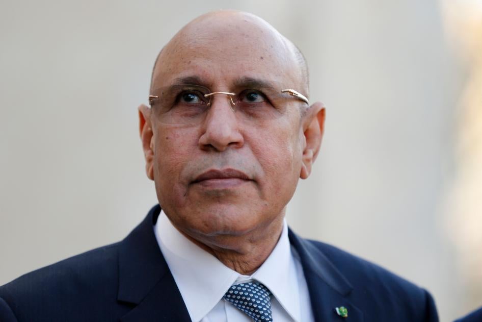 Le président mauritanien Mohamed Ould Ghazouani.