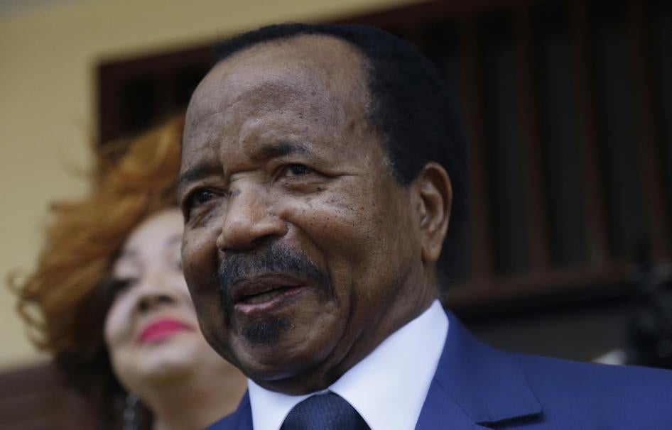 Cameroon President Paul Biya.