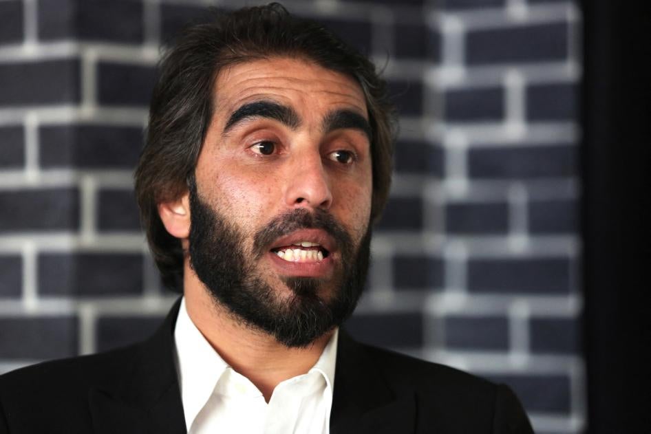 Professor Ismail Mashal speaking during an interview. 