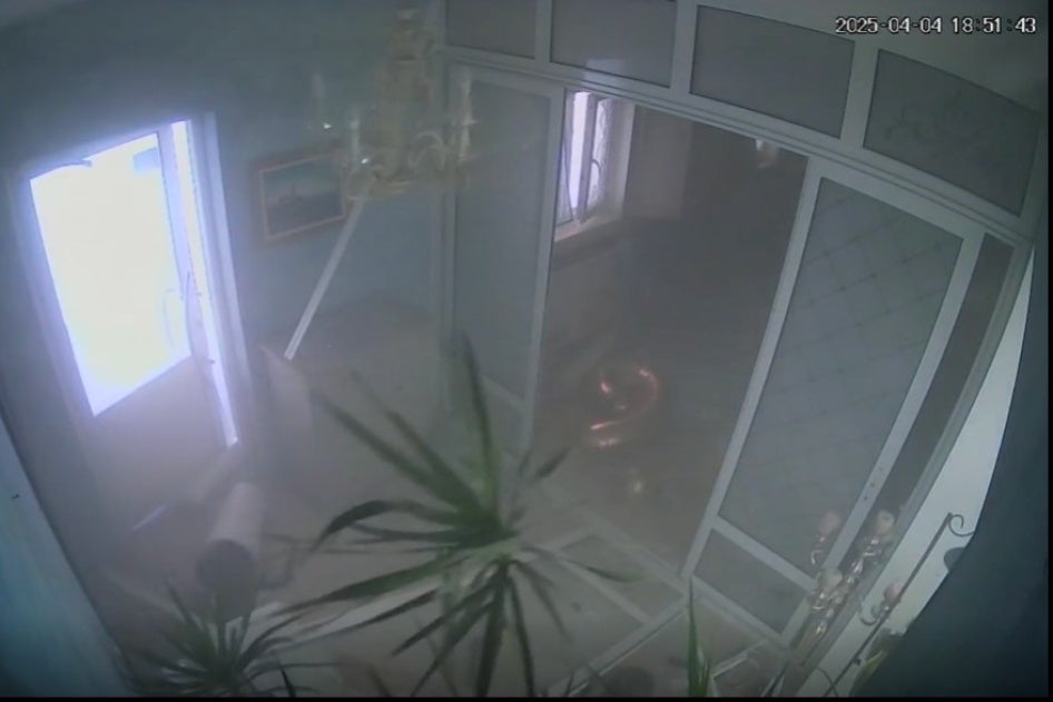 Still from CCTV footage