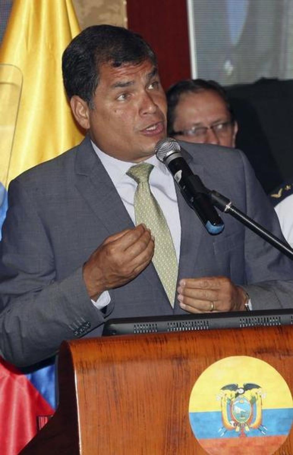 Correa speaks on Human Rights at Inter-American Convention on Human Rights in Guayaquil