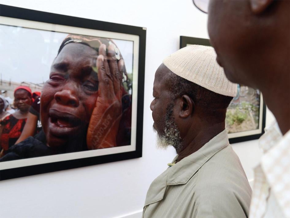 exposition sur la crise  postélectorale de 2010-2011 à Abidjan