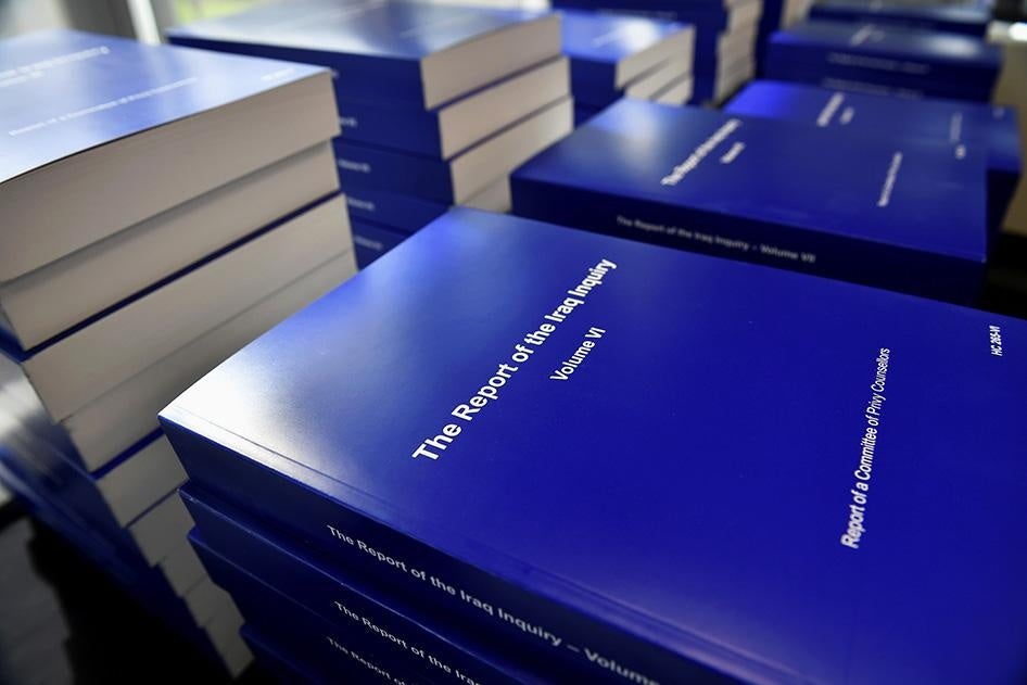 Iraq Inquiry Report 2016