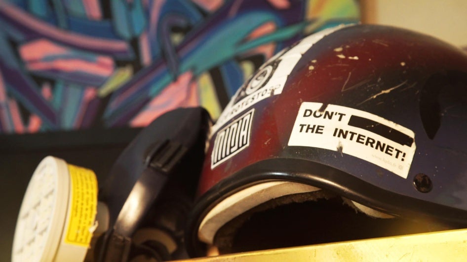 Still from Black Code.