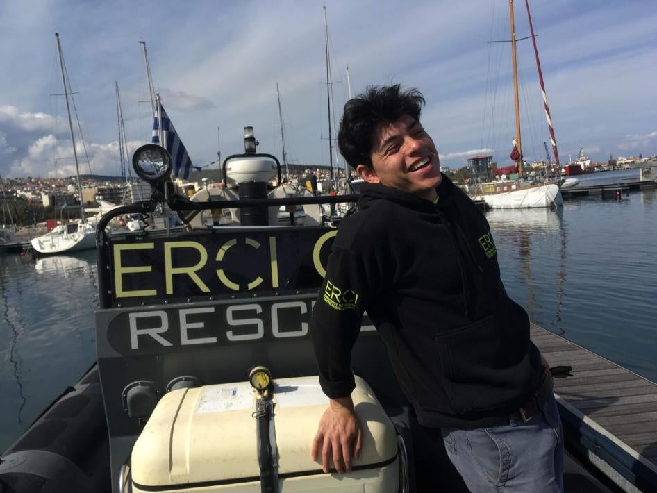 Greece Refugee Activist 