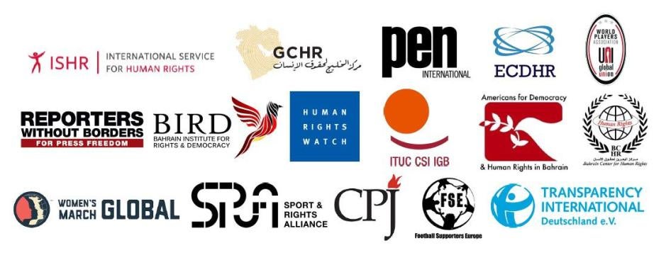 Signatories to Letter to FIA