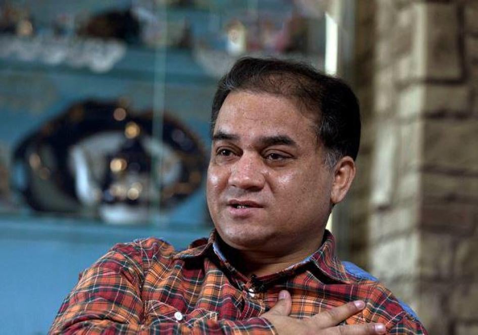 Ilham Tohti, lauréat du prix Sakharov 2019.