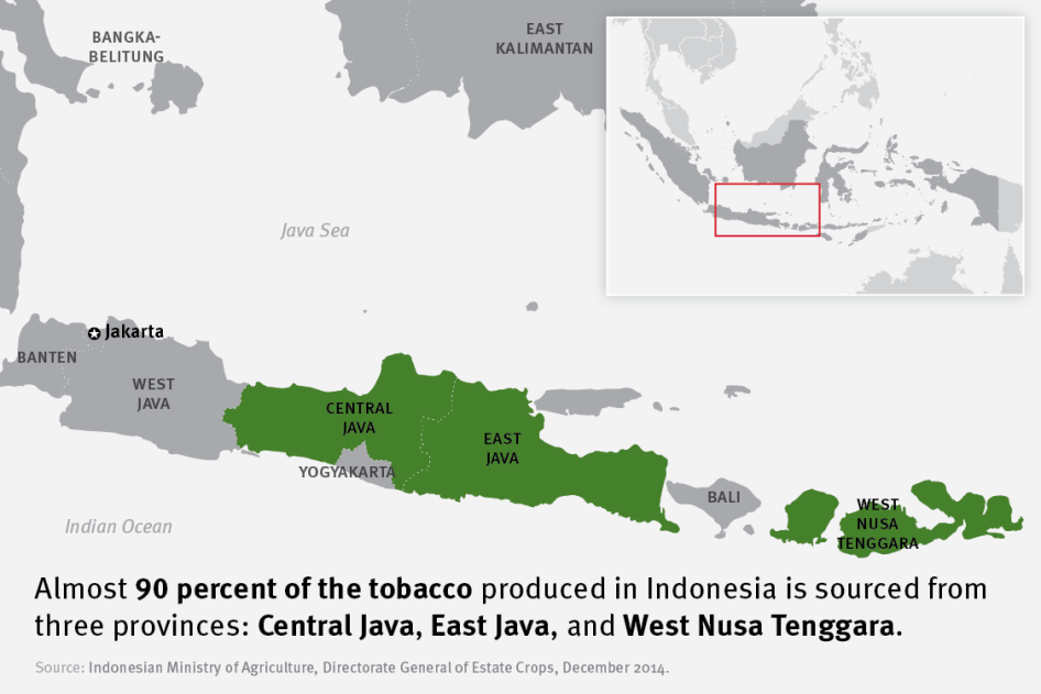 Map of Indonesia