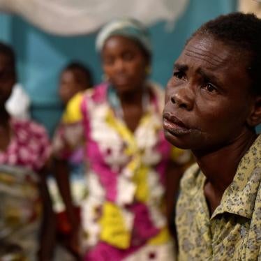A Congolese victim of ethnic violence rests inside a ward at the General Hospital in Bunia, Ituri province in the eastern Democratic Republic of Congo June 25, 2019.