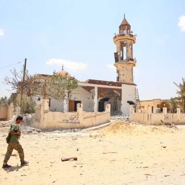 Fighting since April 2019 resulted in considerable damage to residential areas in the surroundings of Tripoli Airport, shown here on June 2, 2020. 