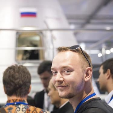 Photograph of Ivan Safronov, from his Facebook page. 