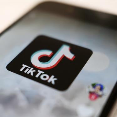 A logo of a smartphone app TikTok is seen on a user post on a smartphone screen Monday, Sept. 28, 2020, in Tokyo. (AP Photo/Kiichiro Sato)