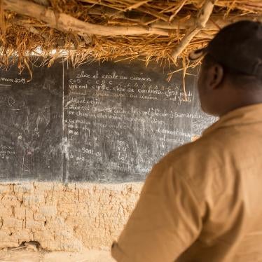 A school in northern Burkina Faso is abandoned after an attack by an armed group.