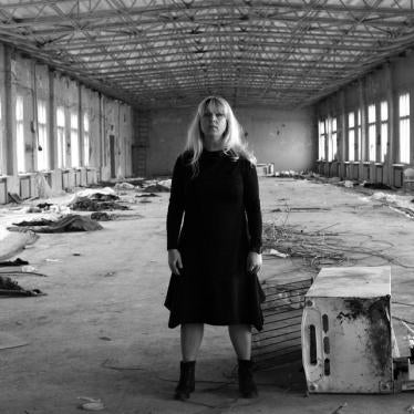 Irina Slavina poses in Nizhniy Novgorod, March 2019, in a photo posted to social media.