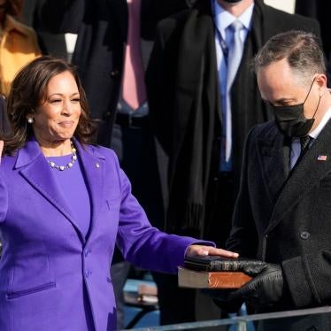 Kamala Harris is sworn in as vice president of the United States 